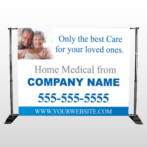 Old 329 Pocket Banner Stand