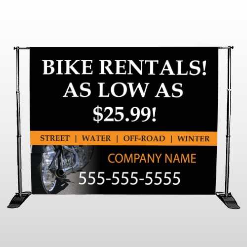 Rent Dreams 109 Pocket Banner Stand