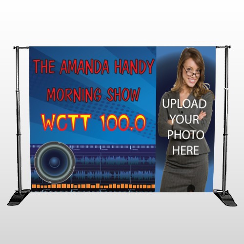 AMP Morning Show 439 Pocket Banner Stand