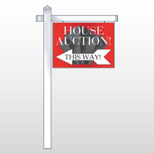 Buildings 223 18"H x 24"W Swing Arm Sign