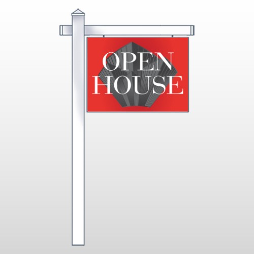 Buildings 224 18"H x 24"W Swing Arm Sign