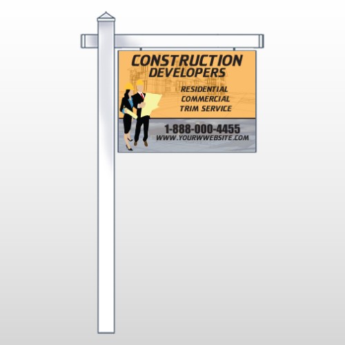 Contractors 645 18" x 24" Site Sign