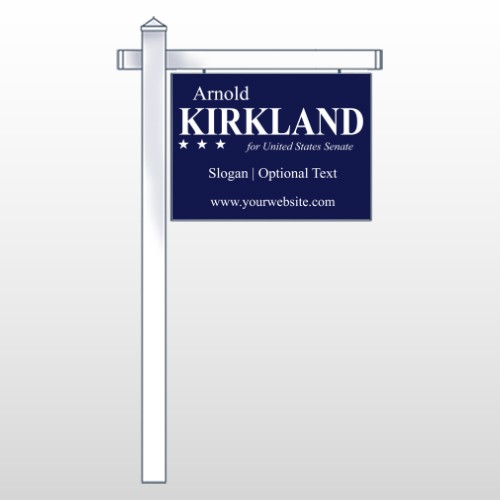 Senate 309 18"H x 24"W Swing Arm Sign