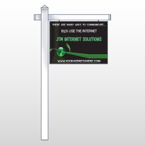 World Of Numbers 436 18"W x 24"H Site Sign