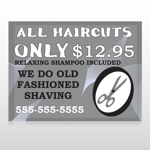 Scissor Cut 286 Site Sign