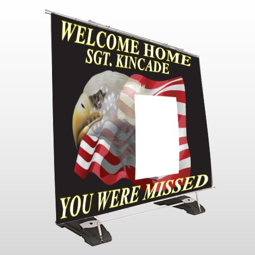 Eagle Flag 307 Exterior Pocket Banner Stand