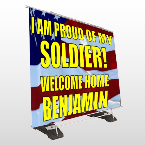Flag 52 Exterior Pocket Banner Stand