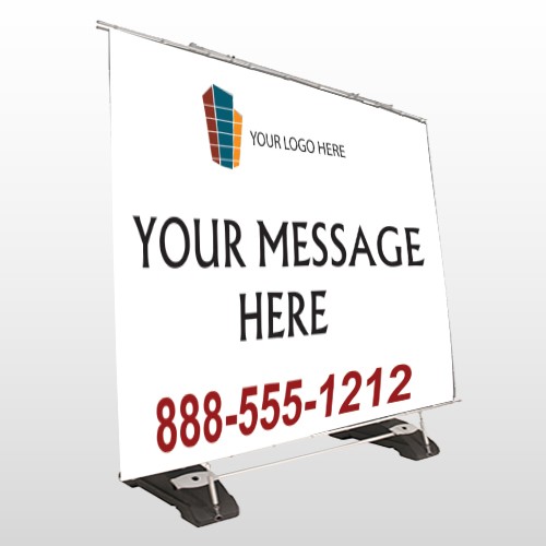 Mortgage 159 Exterior Pocket Banner Stand