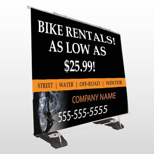 Rent Dreams 109 Exterior Pocket Banner Stand