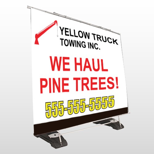 Towing 300 Exterior Pocket Banner Stand