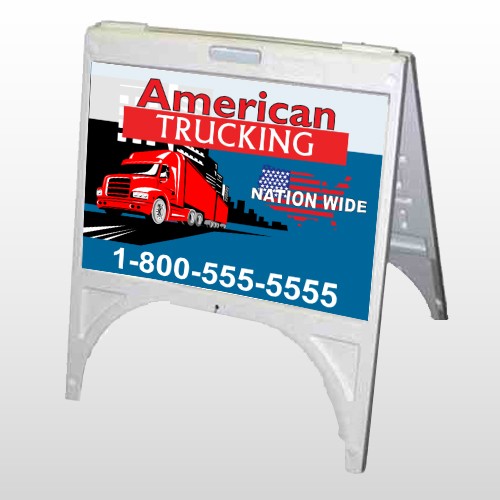 American Truck 295 A Frame Sign