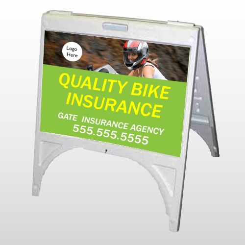 Bike Insurance 110 A Frame Sign