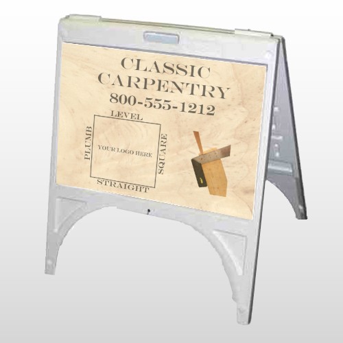 Carpentry 236 A Frame Sign