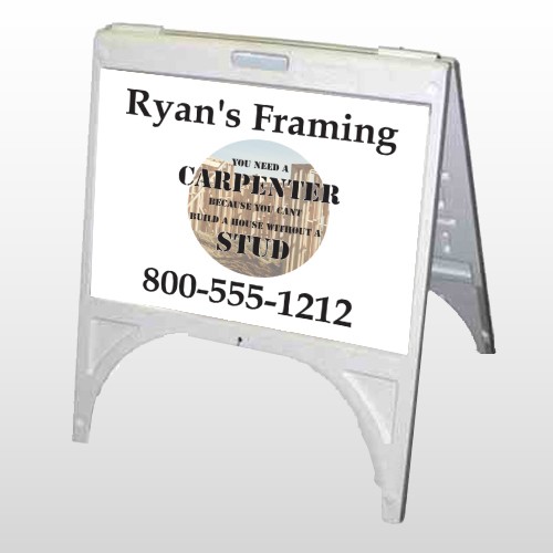 Framing 237 A Frame Sign