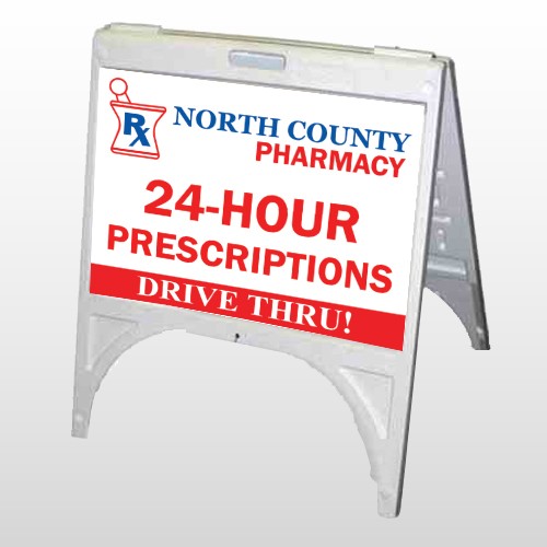 Pharmacy 333 A Frame Sign