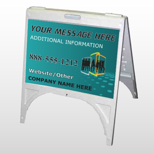 Fashion Models 180 A Frame Sign