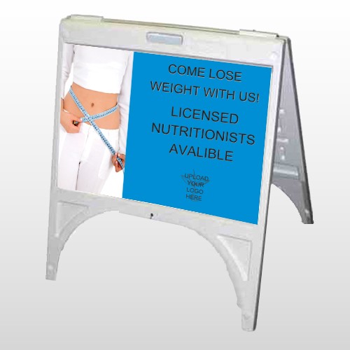 Measure Loss 421 A Frame Sign