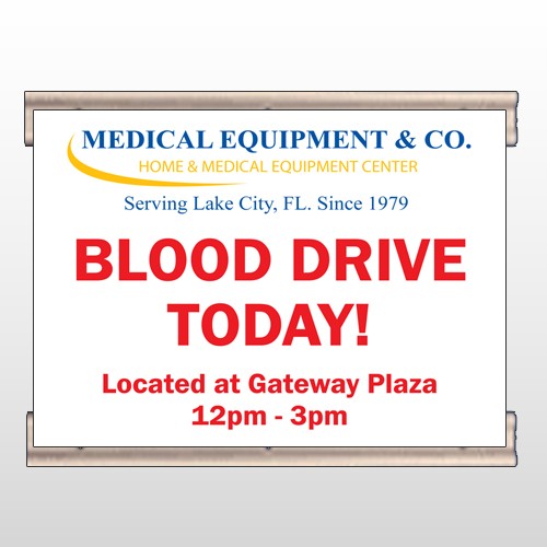 Blood Drive 330 Track Banner