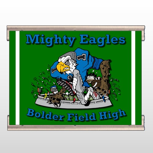 Green 56 Track Banner