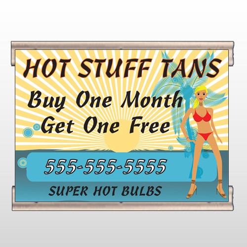 Hot Beach Tan 299 Track Banner