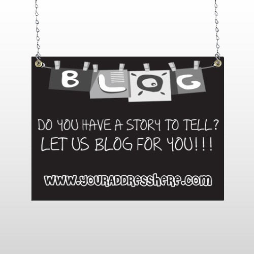 Blog Line 430 Window Sign