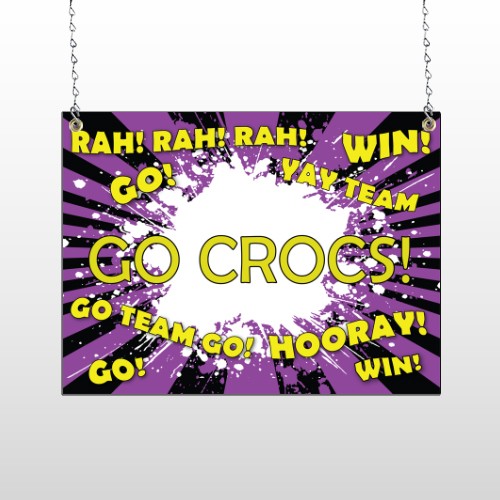 Crocs 54 Window Sign