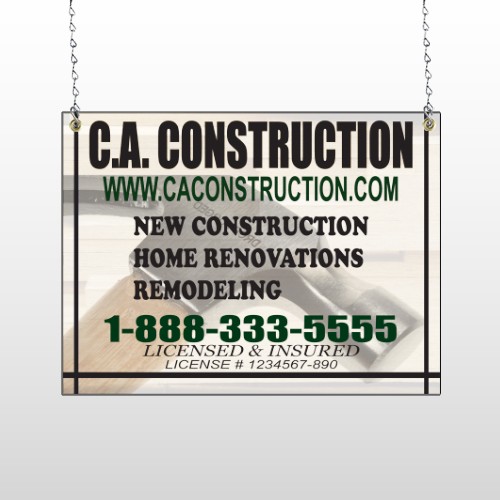 Hammer 498 Window Sign