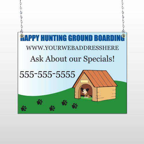 Hunting 301 Window Sign