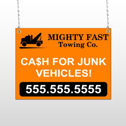 Mighty 313 Window Sign