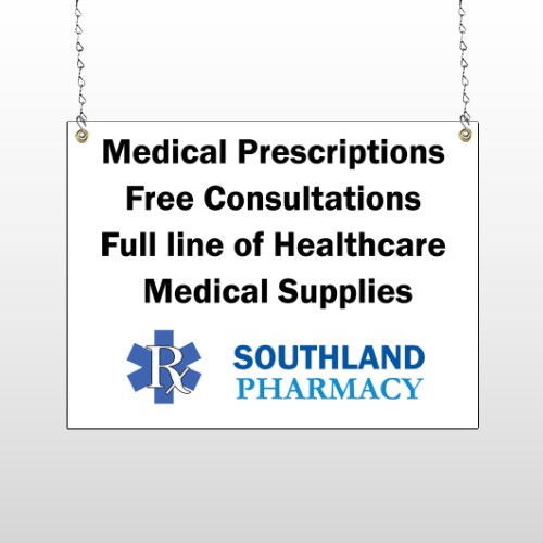 Pharmacy 335 Window Sign