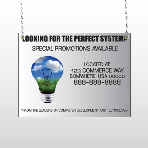 Scene Bulb 435 Window Sign