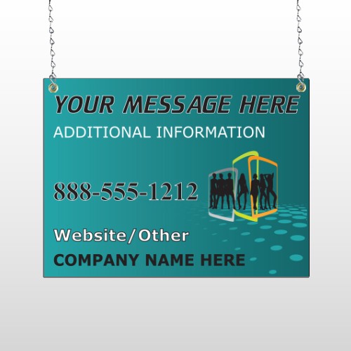 Fashion Models 180 Window Sign