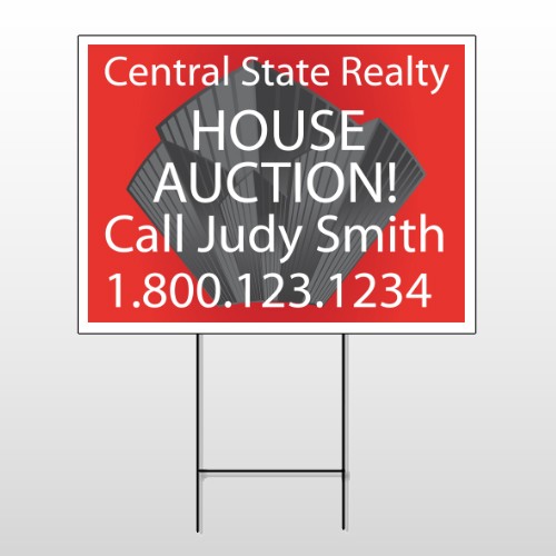 Buildings 221 Wire Sign