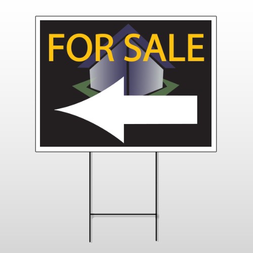 For Sale Corner 704 Wire Frame Sign