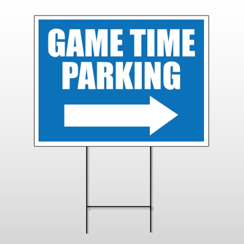 Parking 298 Wire Frame Sign