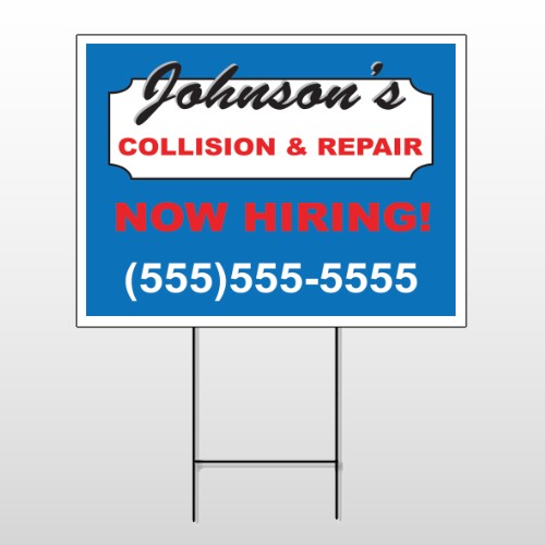 Repair 299 Wire Frame Sign