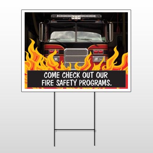 Safety Program 427 Wire Frame Sign