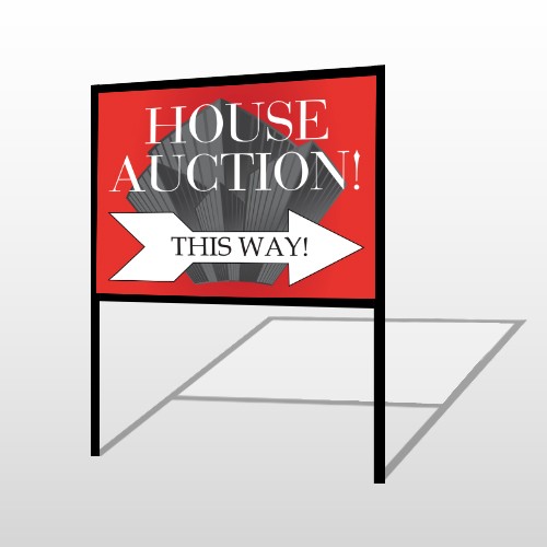 Buildings 222 H-Frame Sign