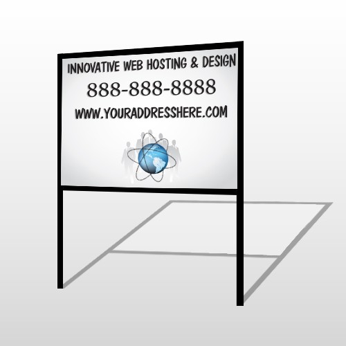 Business Global 438 H Frame Sign