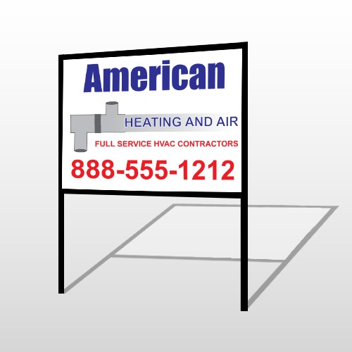 Construction 243 H Frame Sign