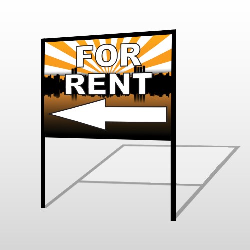 For Rent 720 H-Frame Sign