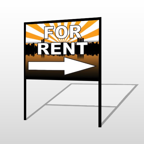 For Rent 721 H-Frame Sign