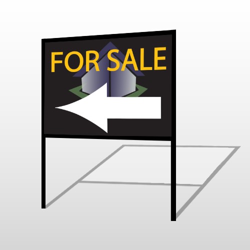 For Sale Corner 704 H-Frame Sign