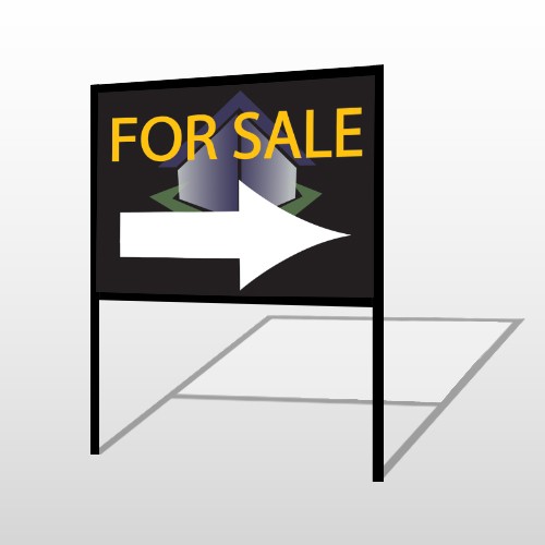 For Sale Corner 705 H-Frame Sign