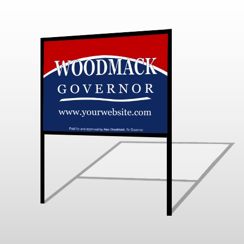 Governor 308 H-Frame Sign