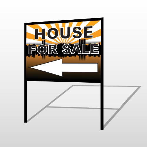 House Sale 718 H-Frame Sign