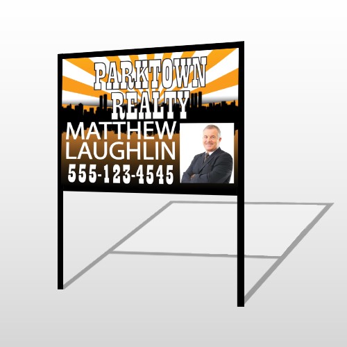 Matthew Parktown 646 H-Frame Sign