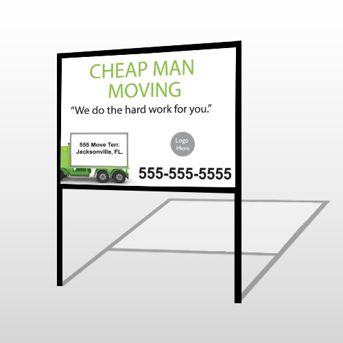 Moving 339 H Frame Sign