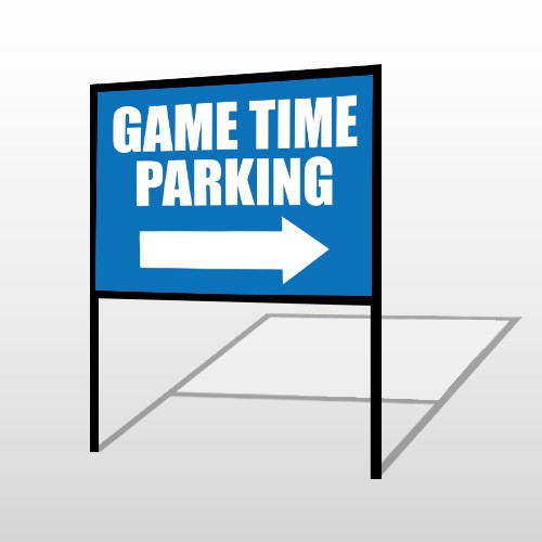 Parking 298 H Frame Sign