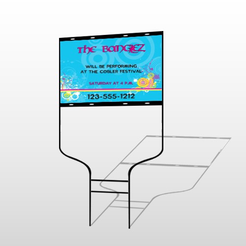 Banglez 367 Round Rod Sign